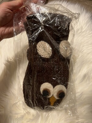NWT Delux owl glove mittens