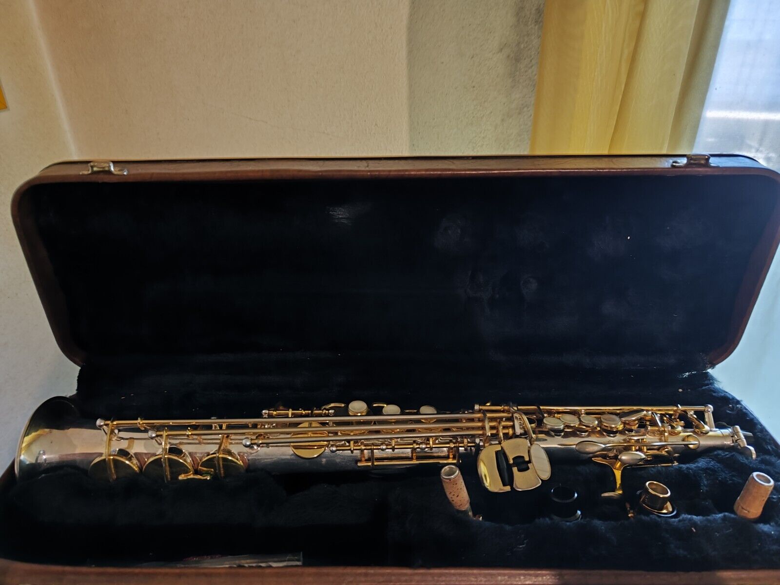 Image of Sassofono  Sax  Saxophone  Soprano Vintage