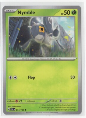 Pokemon Paradox Rift 014/182 Nymble
