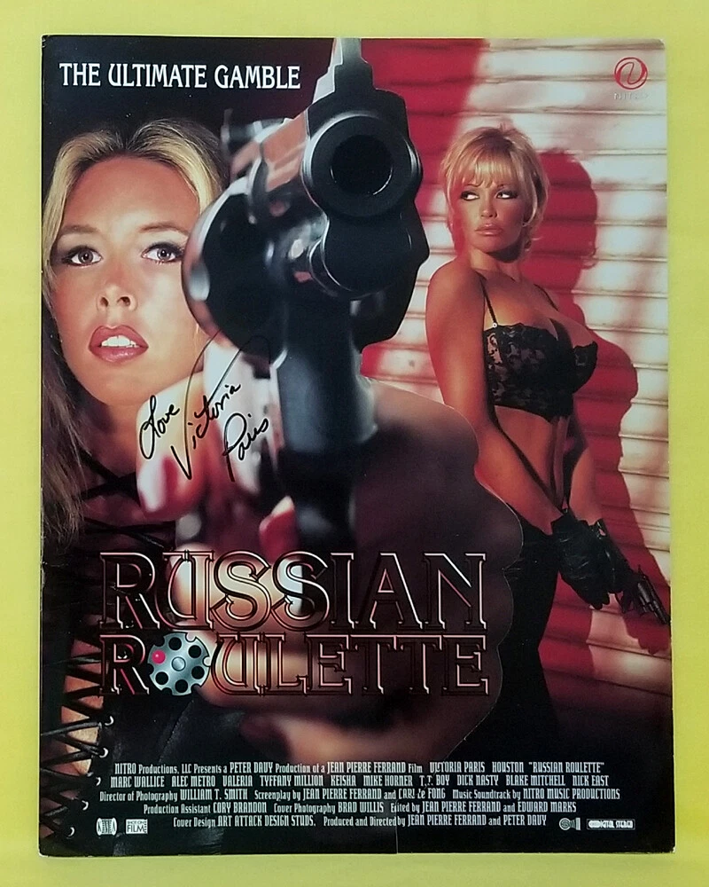 800px x 1000px - Victoria Paris Signed Movie Brochure Folder Autographed XXX Porn Actress  RARE | eBay