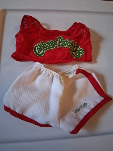 vintage Cabbage Patch Kids doll basketball outfit
