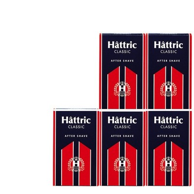 SALE | 5x200ml Hattric Classic After Shave | Männlich Herb | Ein Klasssiker