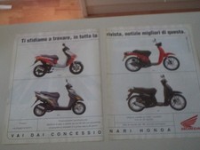 advertising Pubblicità 1999 HONDA X8R-S 50/SFX 50/SKY 50/SH 50 FIFTY