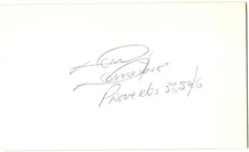 Don Demeter -Autograph- 1956-67 BRK/LAD/DET