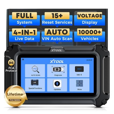 2026 XTOOL D6 OBD2-Diagnosegerät Vollsystem-Diagnosegerät mit 15Reset-Funktionen
