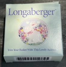 Vintage Longaberger 1998 Easter Basket Tie-On - New