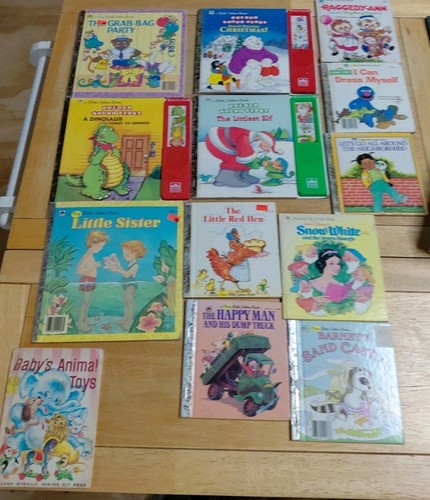 LOT 86 Little Golden Books Vintage 1950-1994 Children's Hardcovers - Picture 4 of 12