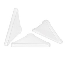 50Pcs 37x4mm PP Corner Protector Triangle