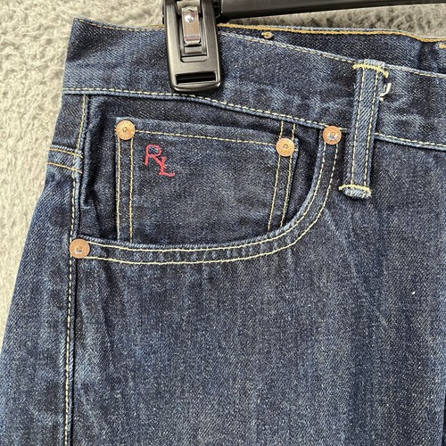 Ralph Lauren Polo Jeans 30x32 Straight Leg Mid Rise RL 67 Vintage Casual Wear J9 - Bild 3 von 6