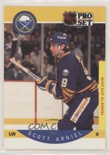 1990-91 Pro Set ( Pictured on Back) Scott Arniel Dave Andreychuk #18 HOF 1i7