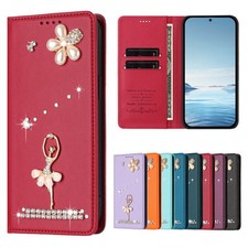 For Samsung Galaxy A17 A16 A15 A14 A26 A36 A56 RFID PU Leather Flip Wallet Case
