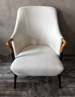 Designklassiker Sessel , Stuhl Giorgetti Progetti 63260 Restaurationsobjekt
