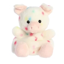 Aurora - Palm Pals - 5" Patsy Funfetti Pig Adorable Stuffed Animal