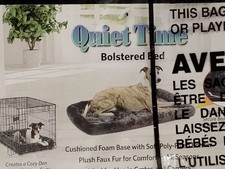 MidWest QuietTime Pet Bed Dog Crate Mat Gray 18" x 12" x 2"