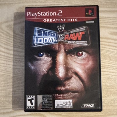 THQ WWE SmackDown vs. Raw PS2 Multiplayer Online Play T Teen Wrestling