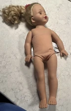 Madame Alexander Doll Co. Long Blonde Hair Blue Eyes 19 Inches 2014