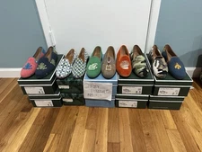 Stubbs and Wootton Women's Size 8.5 brand new Knit loafer Slippers