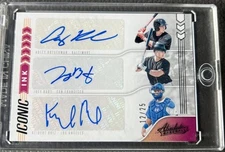 2020 Absolute Baseball Adley Rutschman-Joey Bart-Keibert Ruiz Auto 12/25 IIT-AJK