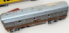 Athearn Silver Dummy F7B Model HO Scale Locomotive Diesel Train Car