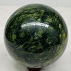 Natural Southern Jade Sphere Green Serpentine Crystal Ball Healing 3080g 6.79LB — photo 4