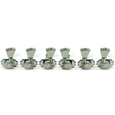Kluson Revolution Tuners - 3x3 Metal keystone button - Chrome KRG-3-C