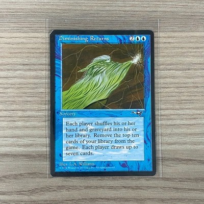 Diminishing Returns Magic The Gathering Alliances 1996 Blaue Verzauberung