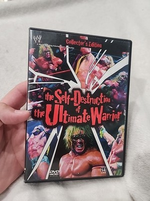 WWE: The Self-Destruction of The Ultimate Warrior Collectors Ed DVD 2005 Works