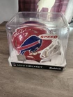 Buffalo Bills Gabe Davis Signed Mini Helmet Beckett Seal