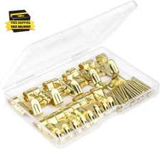 55 Pack Picture Hanging Kit Picture Hangers Heavy Duty Picture Hanging Hooks wit