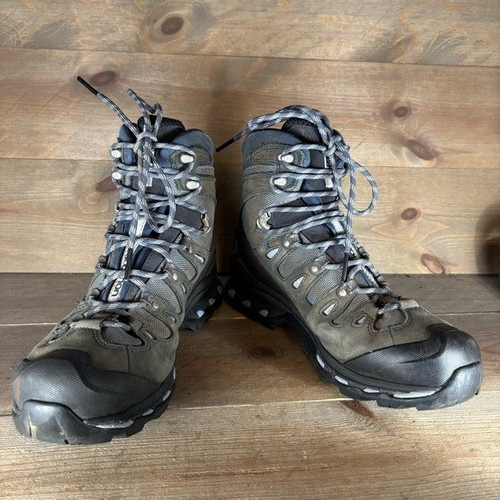 Salomon Quest 4D 2 GTX Mujer Talla 10.5 Zapatos Azul Impermeable Botas de Senderismo - Imagen 3 de 8