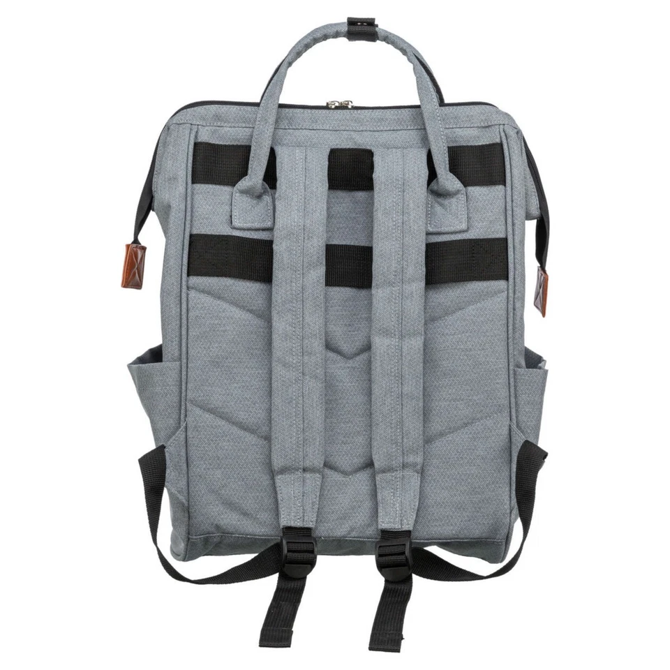 Trixie Hunde-Rucksack Ava grau, 32x42x20cm, Tragetasche für Hunde bis 10kg - Bild 4 von 4