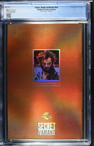 LIMITED TO 25 FAME HUGH JACKMAN BATTLE READY SAMURAI WOLVERINE FOIL HUMAM QUTUB - Picture 2 of 2