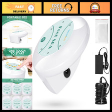 Portable Ionic Detox Foot Bath Spa Machine - Home Use, 5 Liners Included, Travel