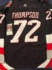 NHL  STAR TAGE THOMPSON SIGNED BUFFALO SABRES JERSEY WITH JSA