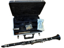 Vintage Bundy Selmer USA Bb Clarinet With Hard Case Mouthpiece Parts Repair