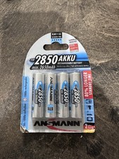 Ansmann 2850 batteries 4 pack