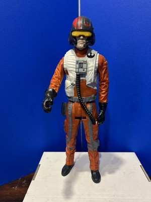 Star Wars Poe Dameron Pilot Hasbro M-3558A  #B4005  12'' pre-owned