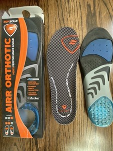 NEW / SOLE Airr Orthotic Performance Insoles, Men’s 11-12.5