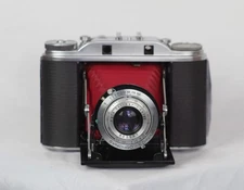 Ansco Speedex Special R /Agfa Isolette III w Solinar lens.