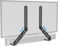 Soundbar Mount, Sound Bar TV Bracket, for Mounting Above or Under TV, Fits Mo...