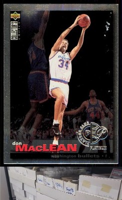 1995-96 Collector's Choice #36 Don MacLean Platinum Player's Club - JL