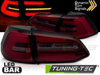 Paar RüCkleuchten VW Golf 7 13-17 Full LED BAR Dyn Rot Rauch-41036396