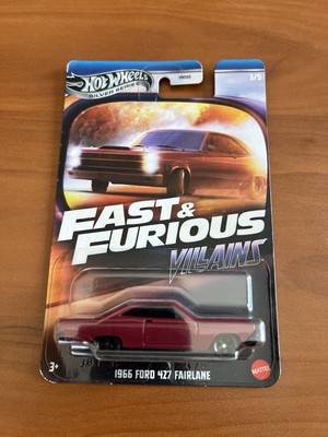 HOT WHEELS Fast & Furious Villains Dante Reyes' Red 1966 Ford