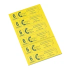 750 6 GAME / PAGE BINGO BOOKS 6 TO VIEW - VALUE TICKET LIKE JUMBO BOLD NUMBERS