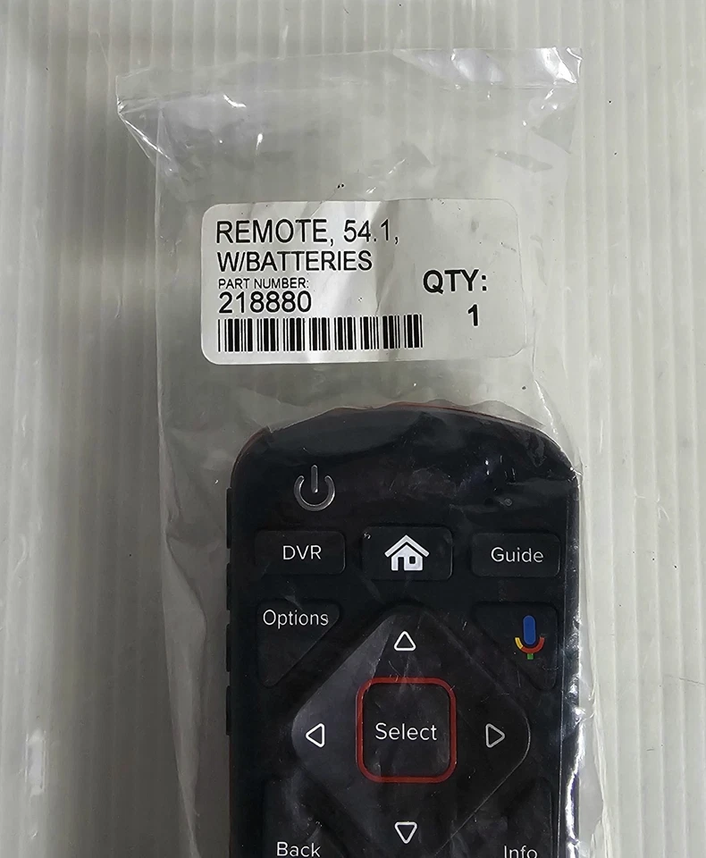 NEW Dish 54.1 VOICE Remote Control for The Hopper w/Google Assistant - Image 2 of 4