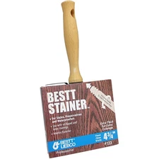 Bestt Liebco Master 4-3/4in Stain Brush white china bristle blend