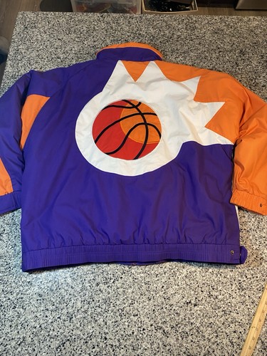 Vintage 90s Phoenix Suns Jacket NBA Apex One Limited Edition Men Sz XL - Picture 2 of 12