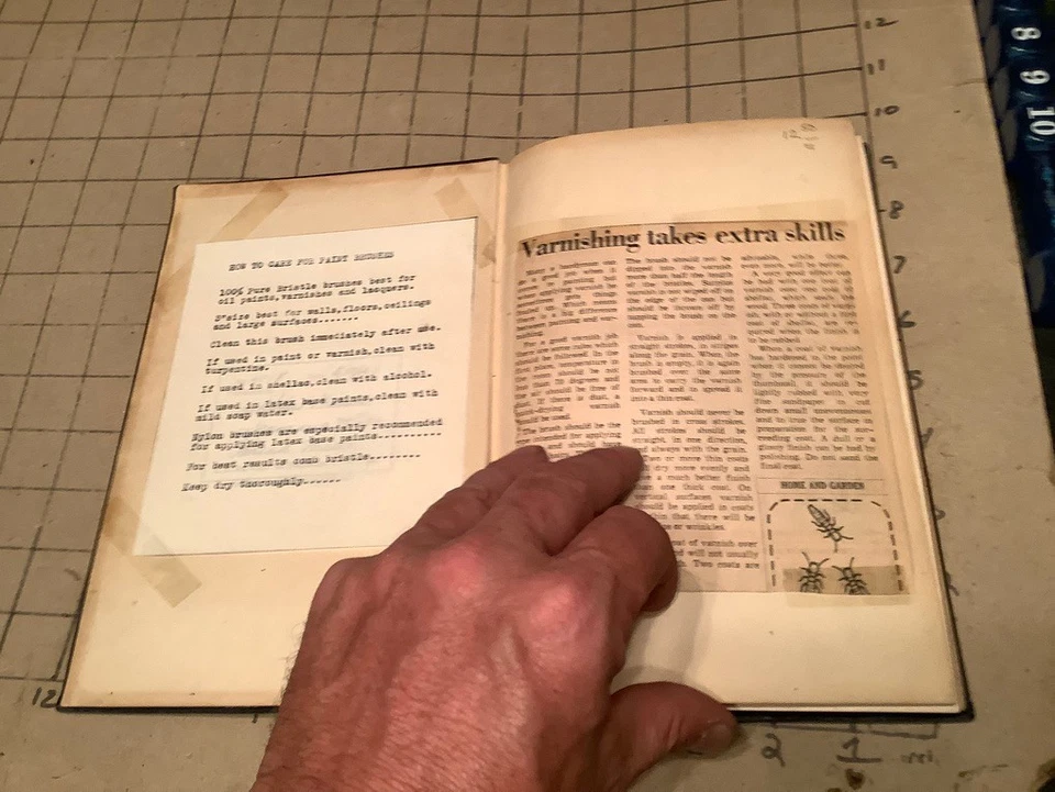 1923 DuPont Principals Practices up Keep Painting Paint Chip Book Old Vtg 1st Ed - Image 3 of 4