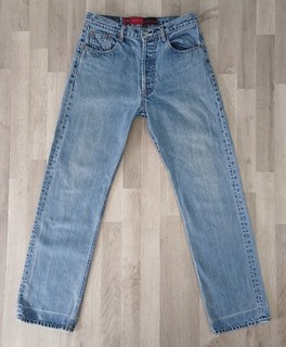 Levi’s 501 Vintage 1993 Made in USA W32 L32 Jean Homme Bleu Clair