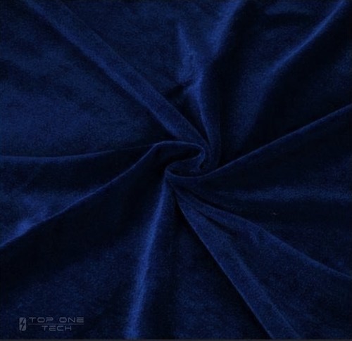 Luxury Velvet Upright Piano Half Cover Deep Blue with Tassels Anti-Dust 4437BE - Picture 8 of 8